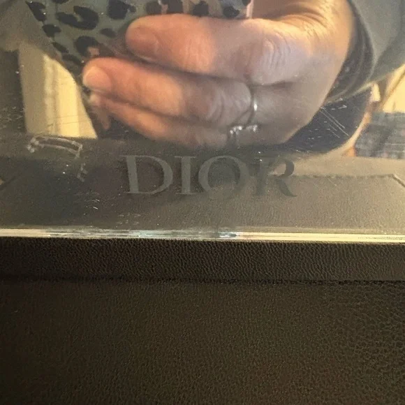 Dior Black Framed Mirror with White Box - Picture 2 of 5